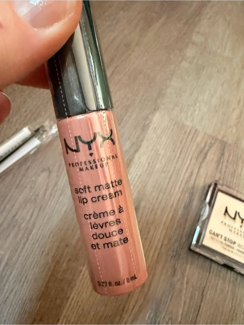 NYX Soft Matte Lip Cream & Powder Duo in Nude Pink